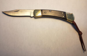 Buck 110 Knife with Lace